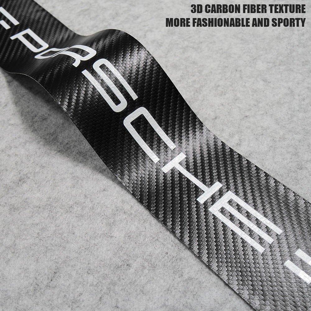 Universal Car Door Plate Sill Scuff Cover Anti Scratch Decal Sticker Protector