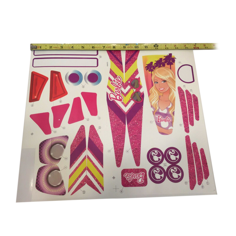 Barbie Decal Stickers Multi pack Large Small
