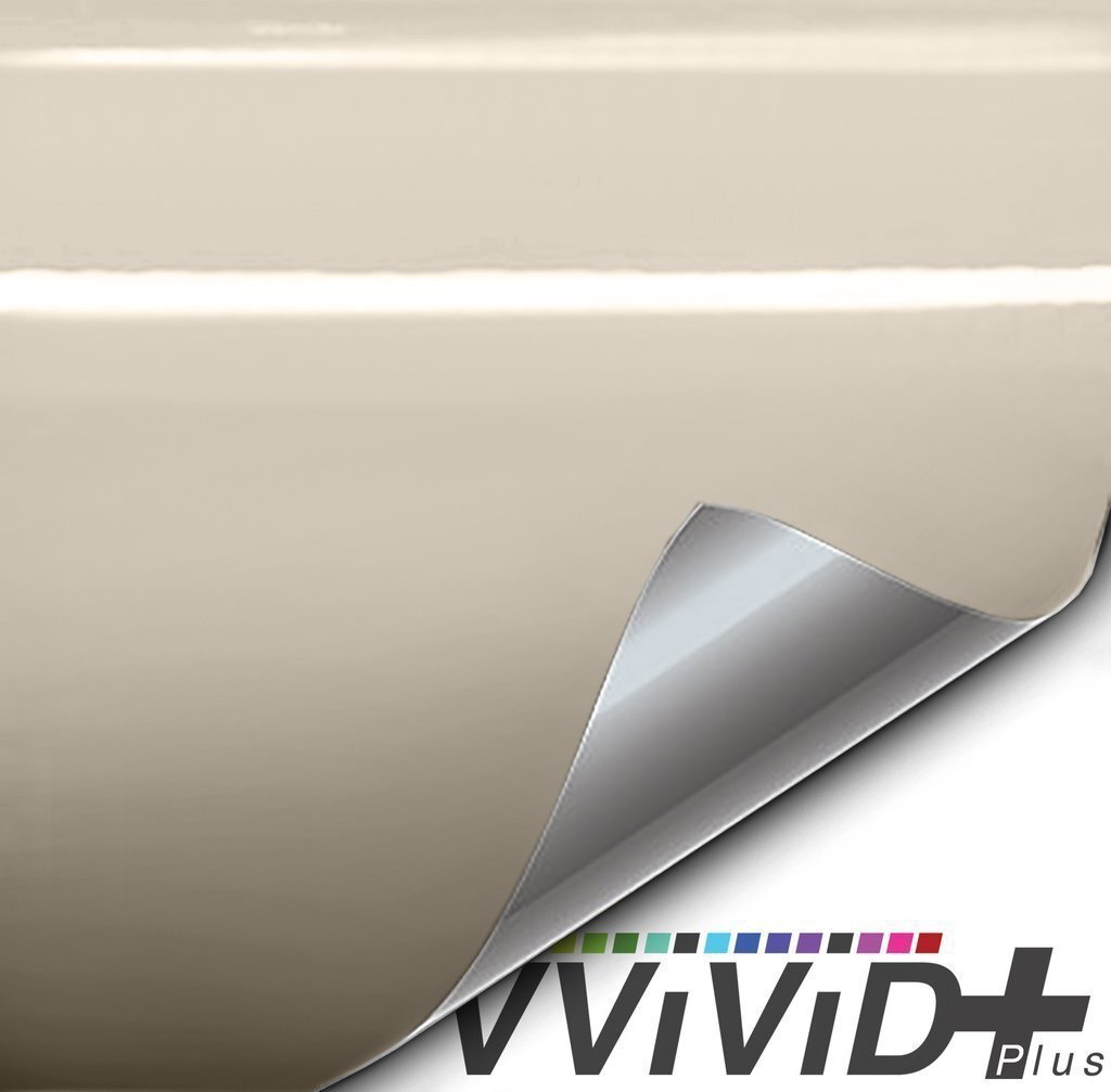 VVivid 2020 VVivid+ Gloss Rally Beige Vinyl Car Wrap Film | V194