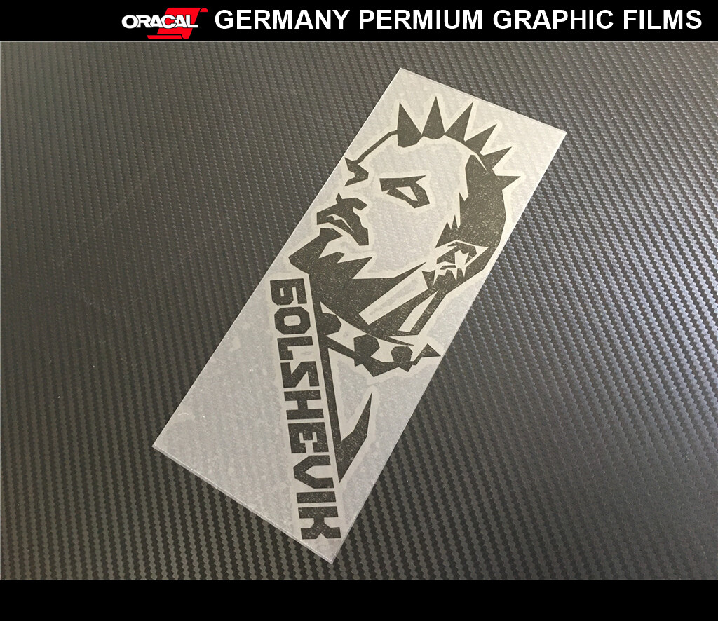 Cyberpunk Bolshevik Car / Motorcycle / Computer Decal Sticker #CP21