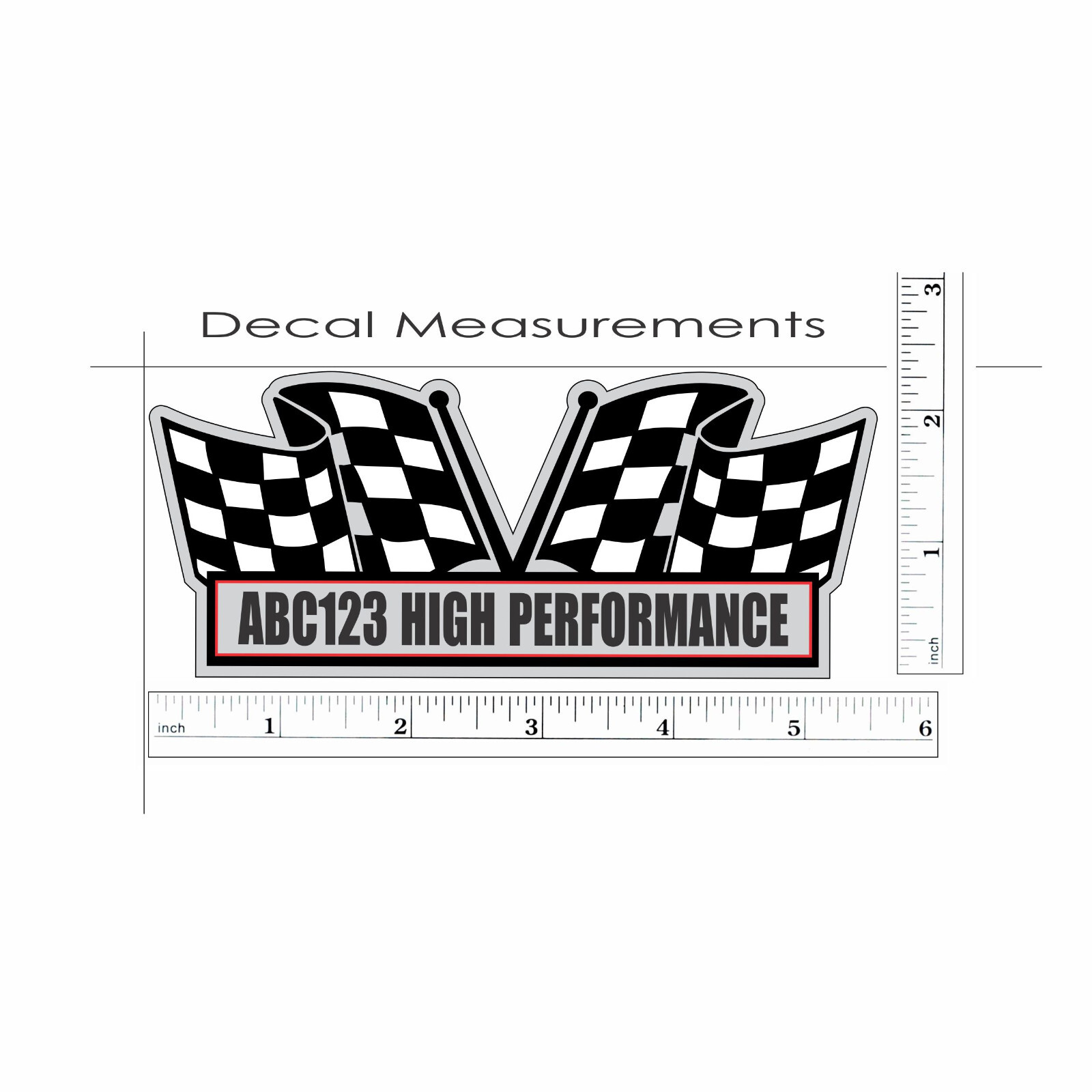 401 High Performance Air Cleaner Decal fits AMC AMX Muscle Race Engine 2X