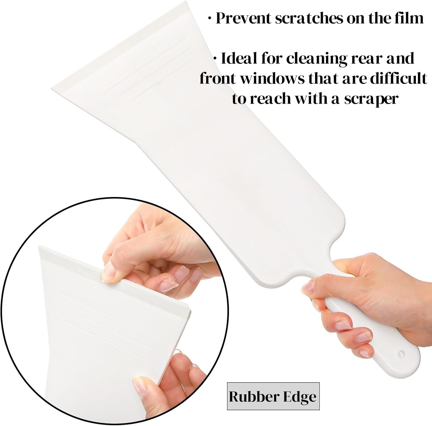 3 Pieces Window Tint Tools,Auto Bulldozer Squeegee Scrubber Paddle Squeegee Kit