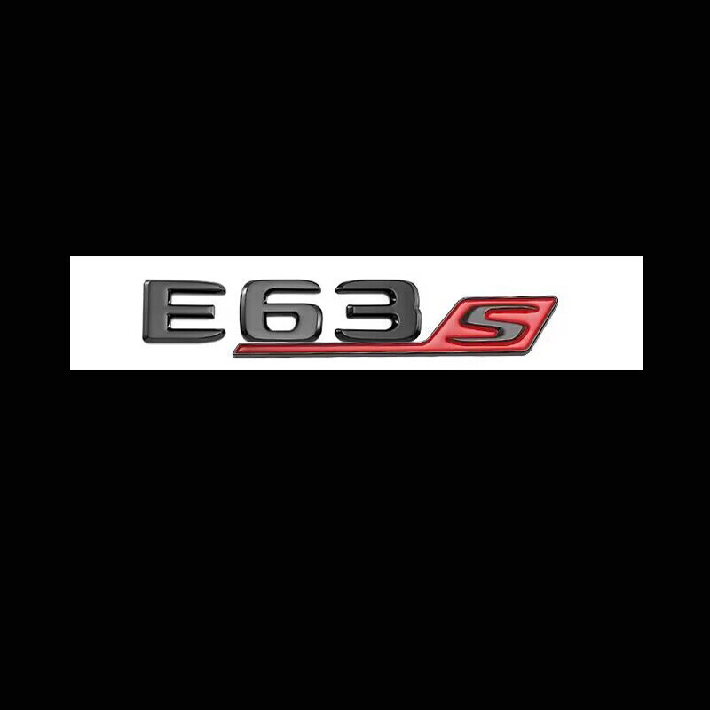 Gloss Black For Mercedes Benz E63s AMG Trunk Tailgate Decal Badge Emblem W213