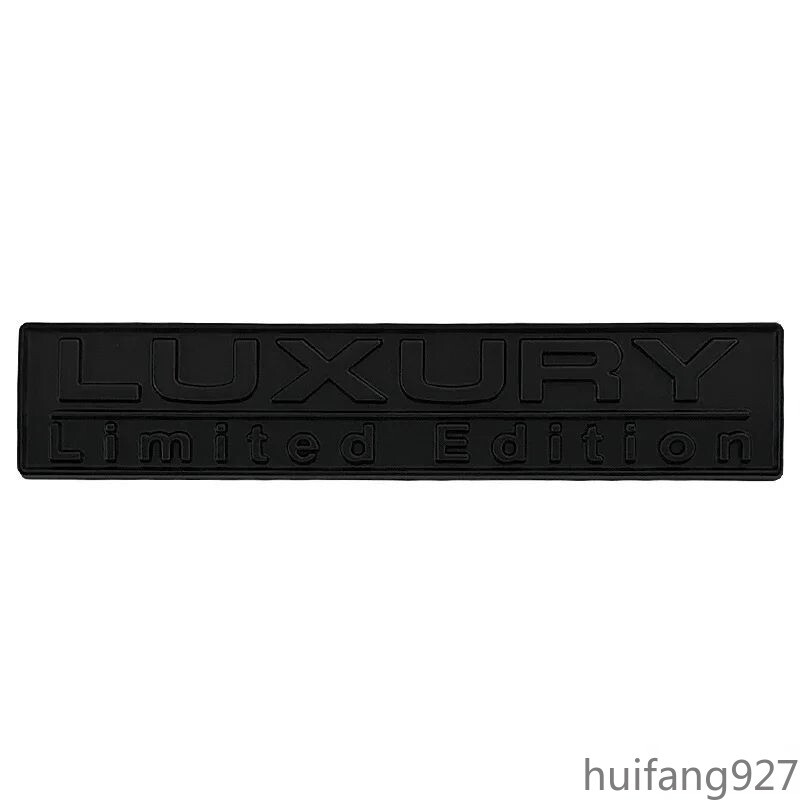Metal Car LUXURY Edition Emblems Rear Trunk Lid Badges Decal Sticker Ornaments