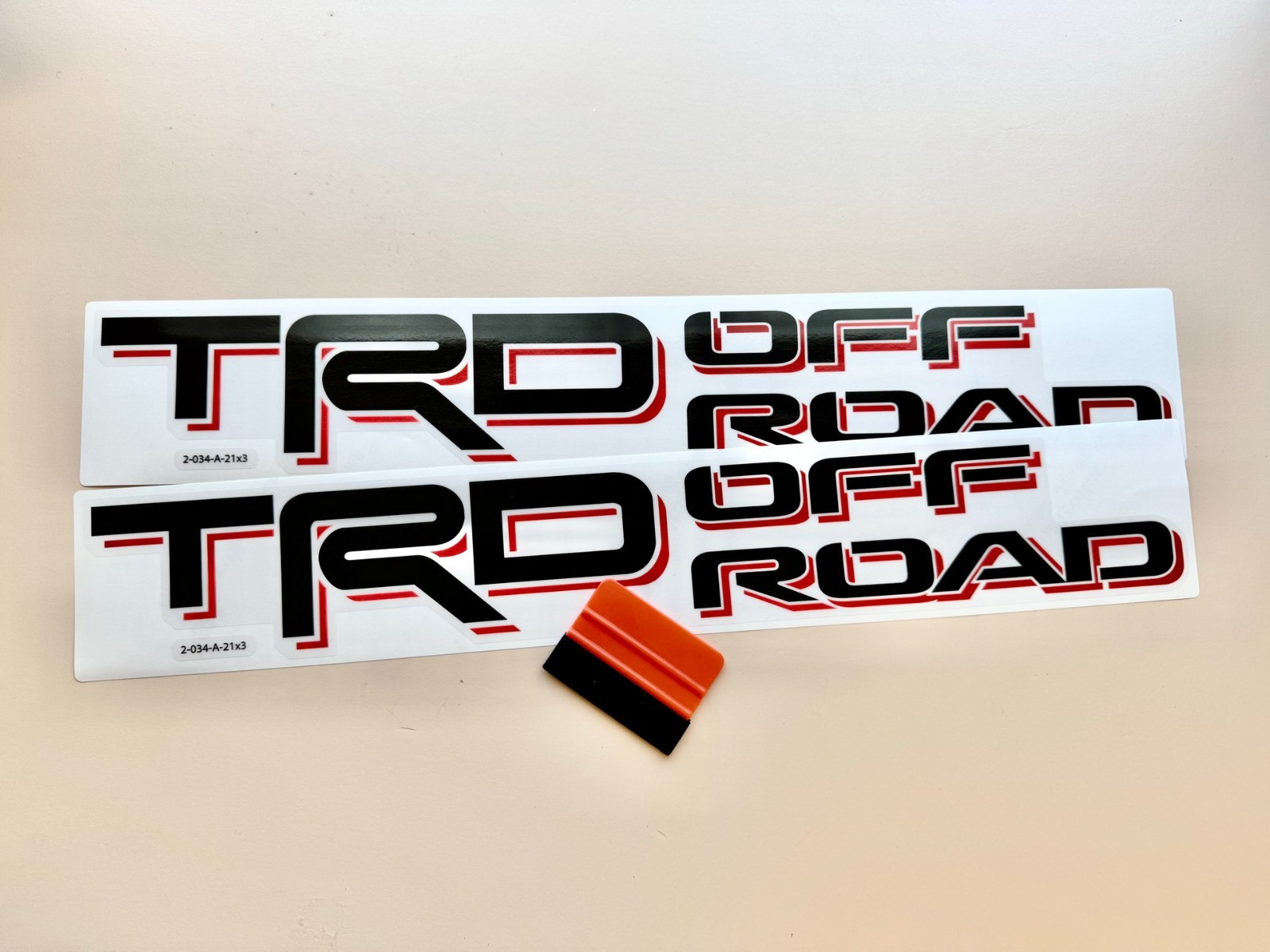 2 x Off Road Sticker Decals Compatible with TRD Tundra, Tacoma 21×3 Inch