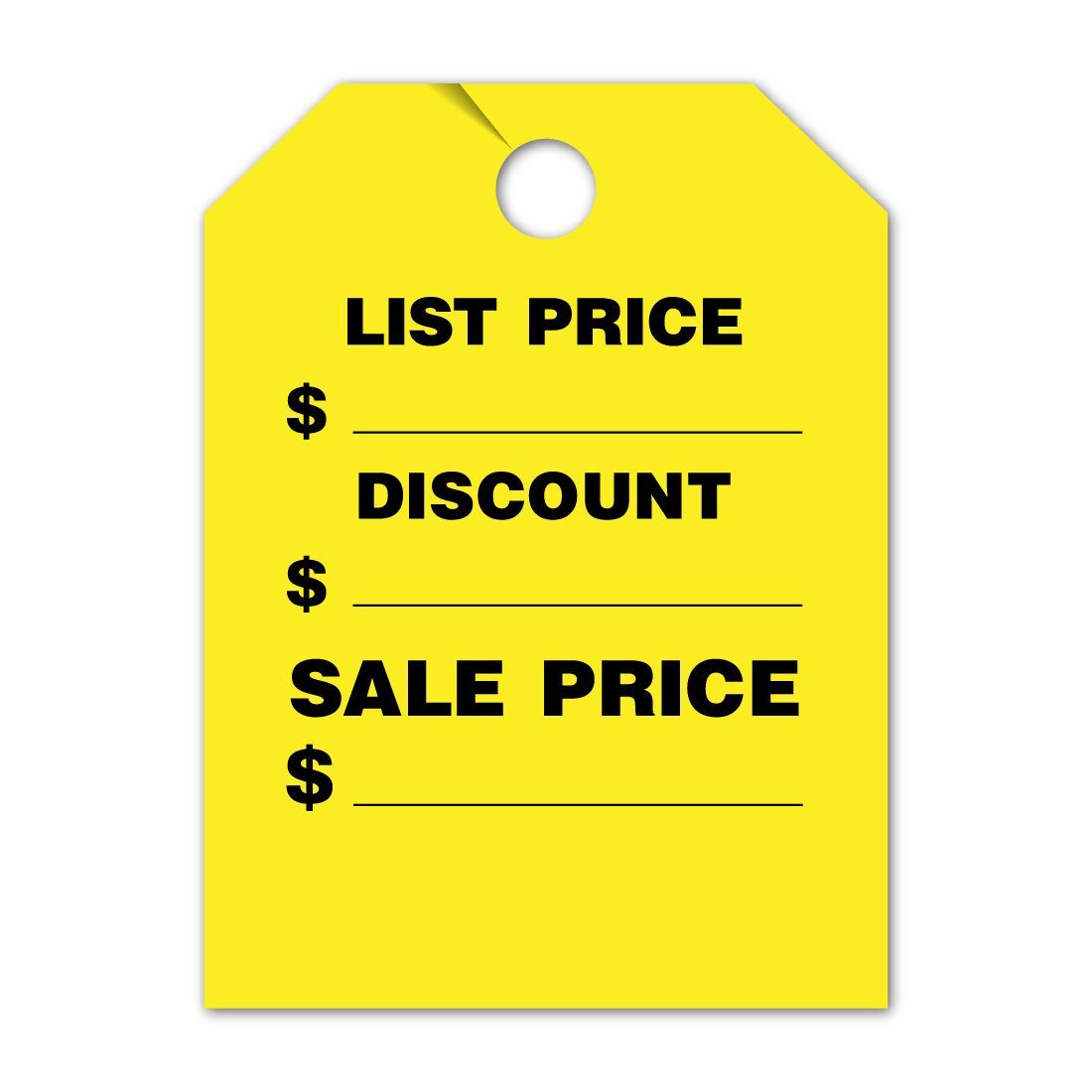DISCOUNT Mirror Hang Tags