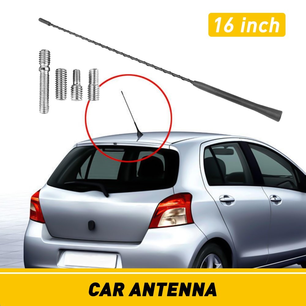 16″ Car Roof FM/AM Signal Antenna Aerial Extend Universal SUV Auto Fender M