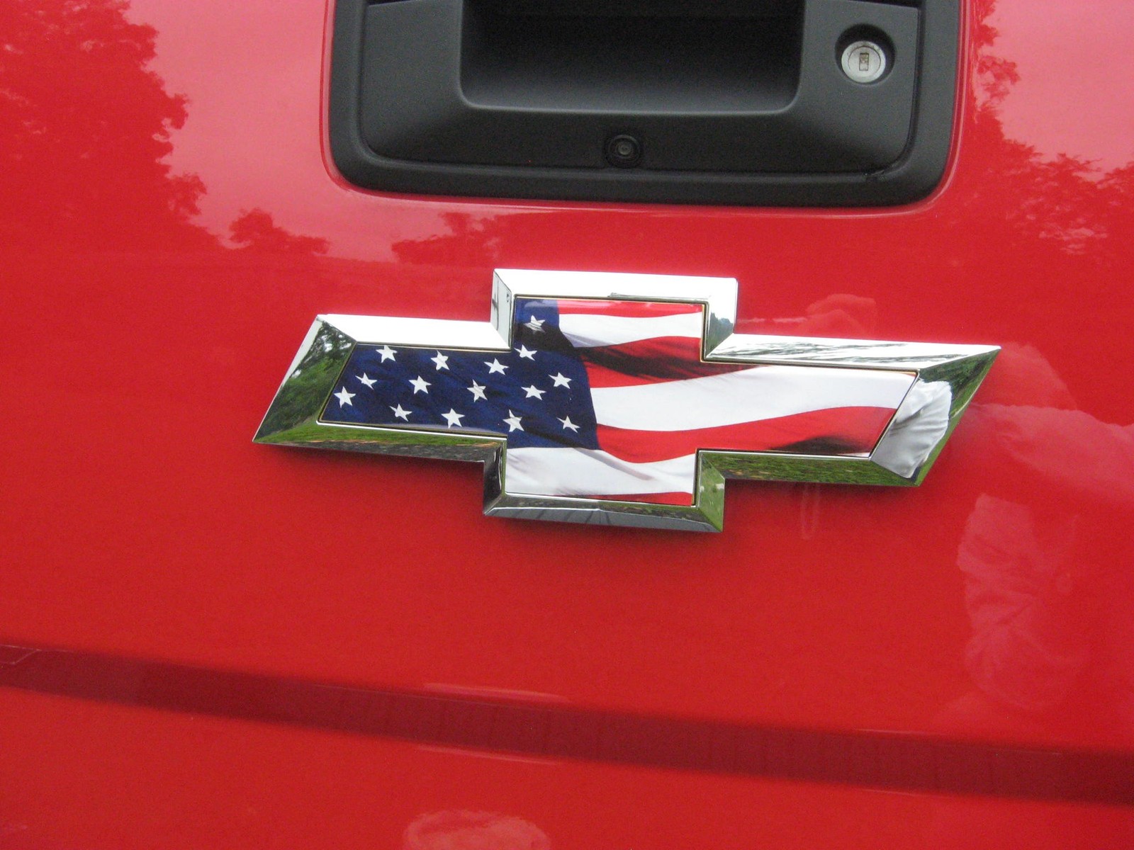 Chevy Colorado American Flag Grille Tailgate Bowtie Overlay Decals 2014-2021