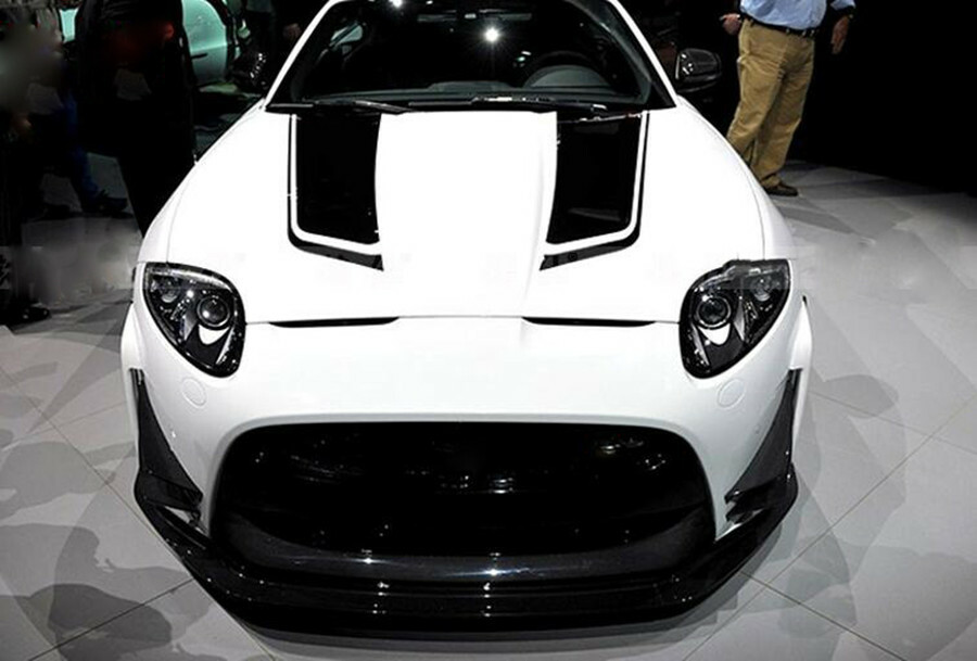 2pcs Stripes Graphics Stickers Hood Decal Racing Sports Decoration For Car SUV
