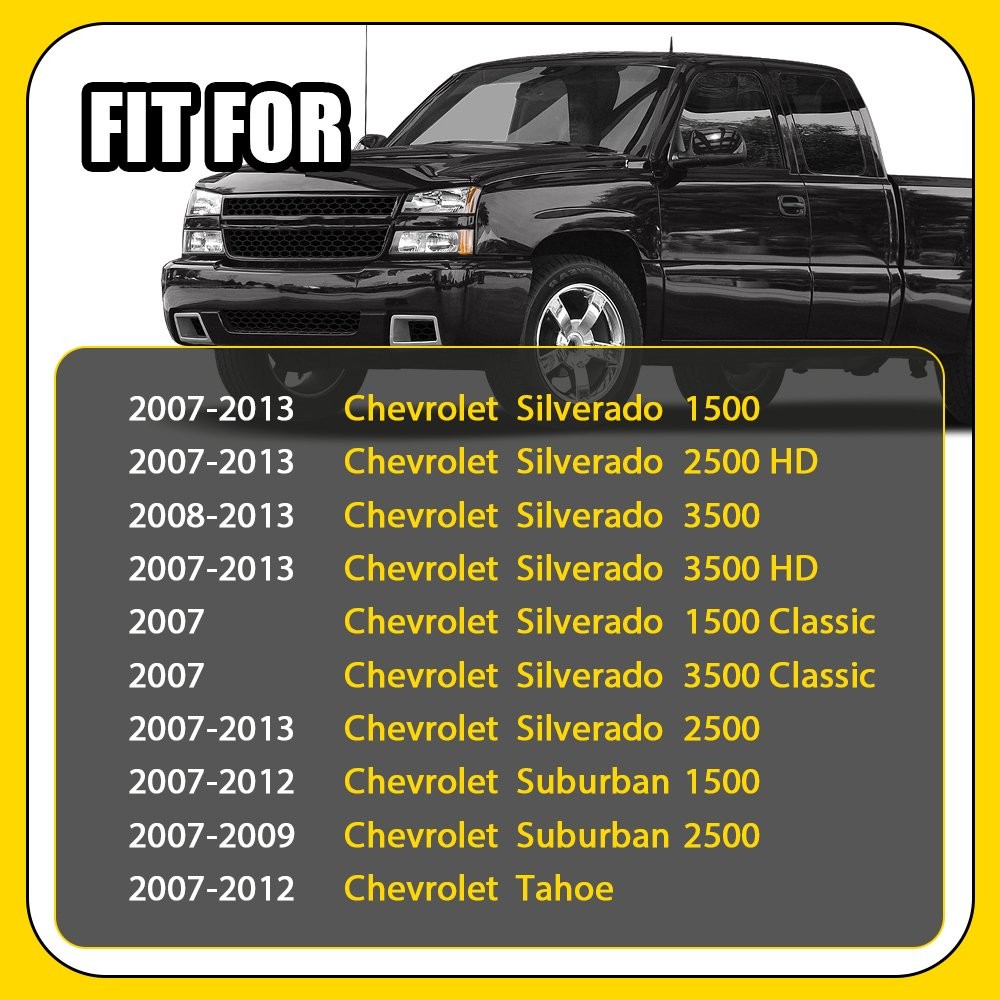 Dashboard Mat Pad Cover Gray for Chevrolet Tahoe 2007-13 & Suburban 2007-12 1-5X