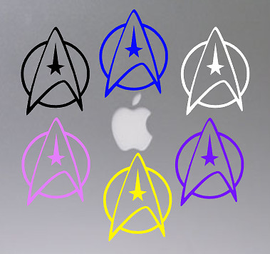 Star trek Decal Vinyl Car Window Sticker ANY SIZE