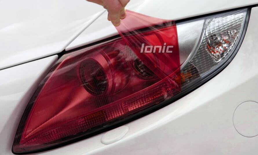Premium Glossy Headlight Taillight Fog Light Vinyl Sticker Tint Film Tail Light