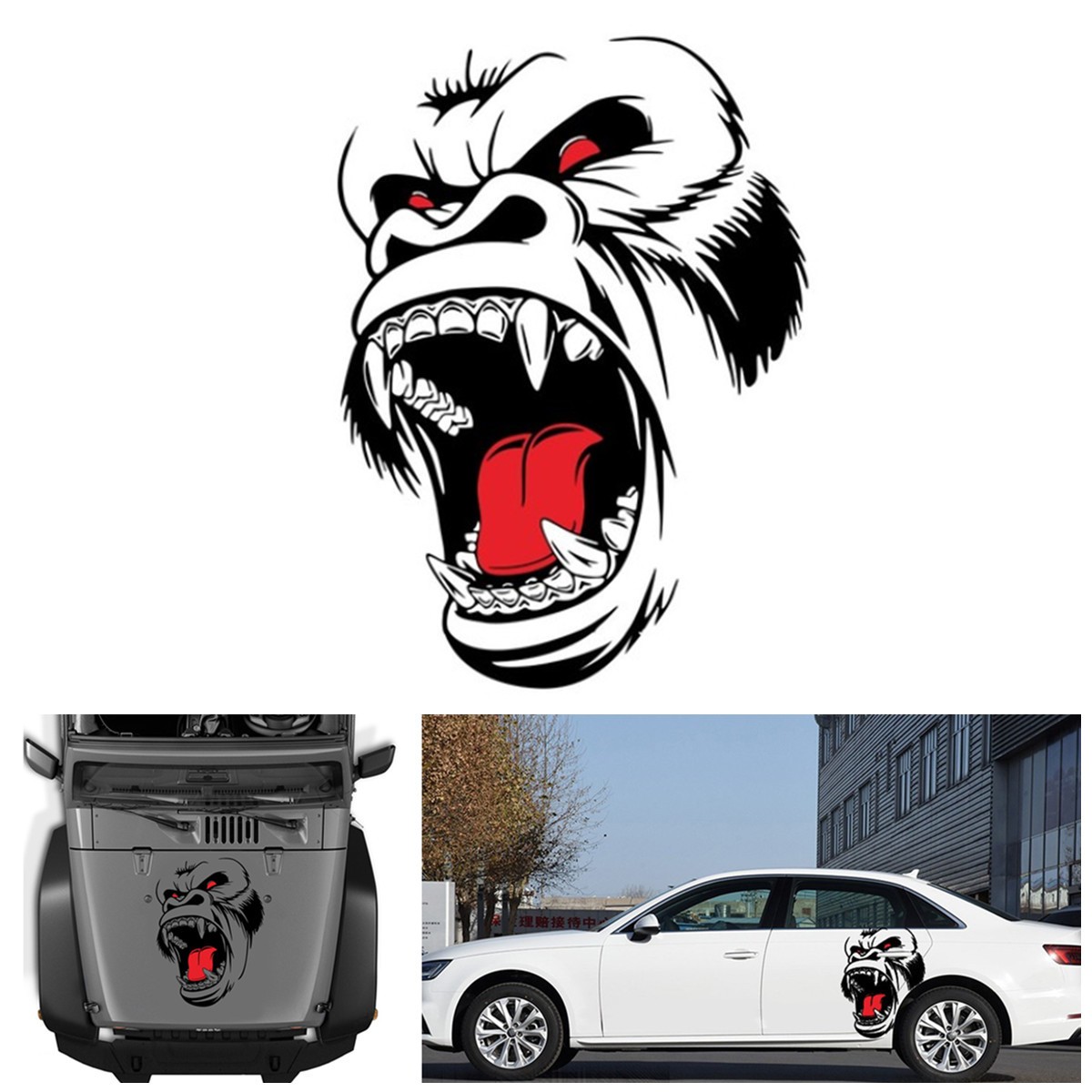 Car Sticker Vinyl Decals Decor For SUV Pickup Truck Body Side Door Window Hood