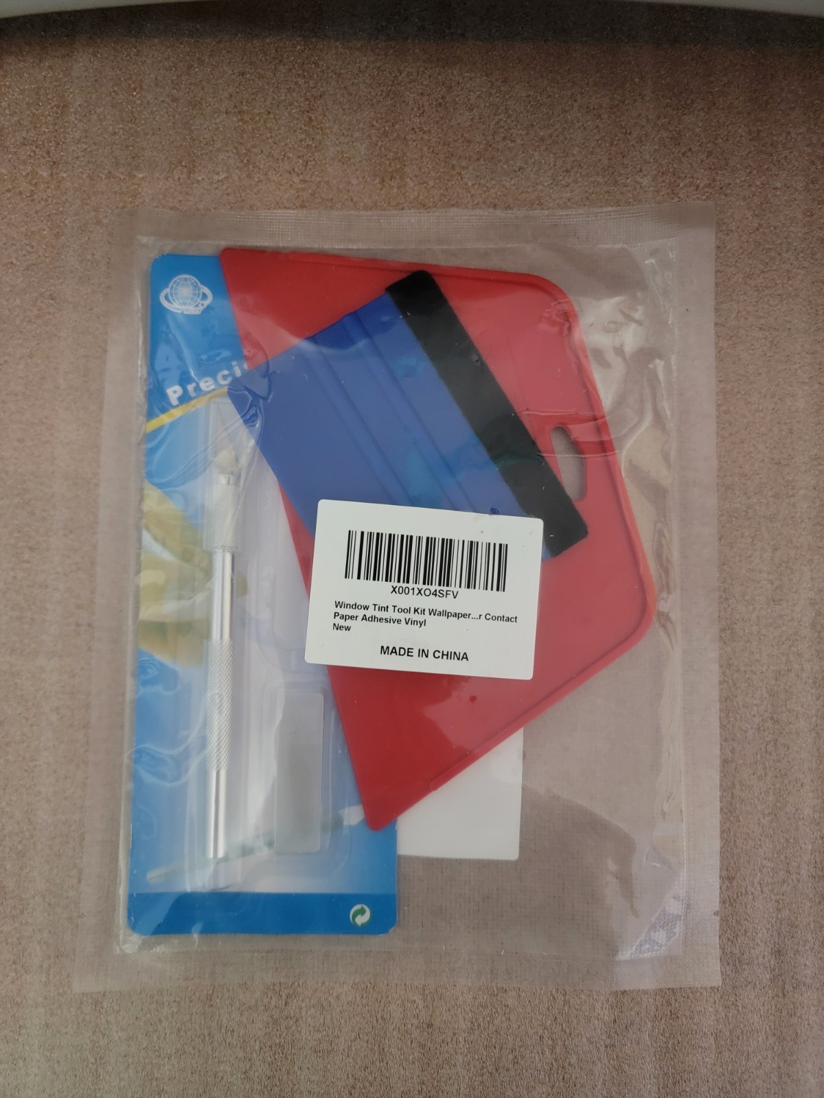 Window Tint Tool Kit Wallpaper, Contact Adhesive Vinyl NEW