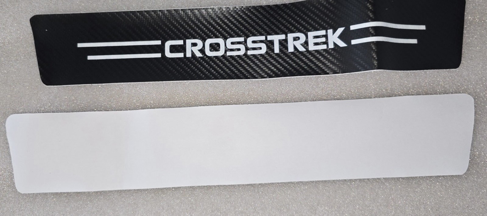 Automobile Scratch & Scuff Decor Cover Decals Set of 4 CrossTrek on Black
