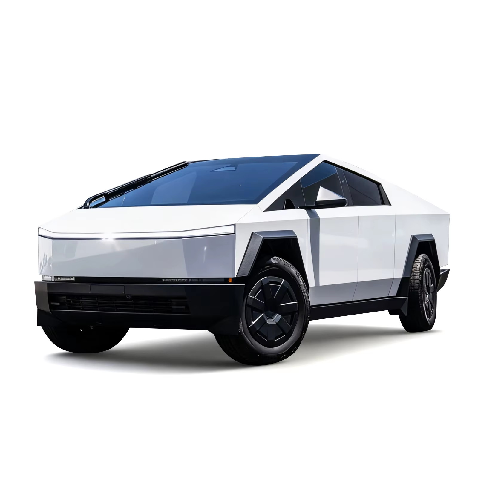 Cybertruck DIY PPF Paint Protection Film Wrap Color Change Gloss Elegant White
