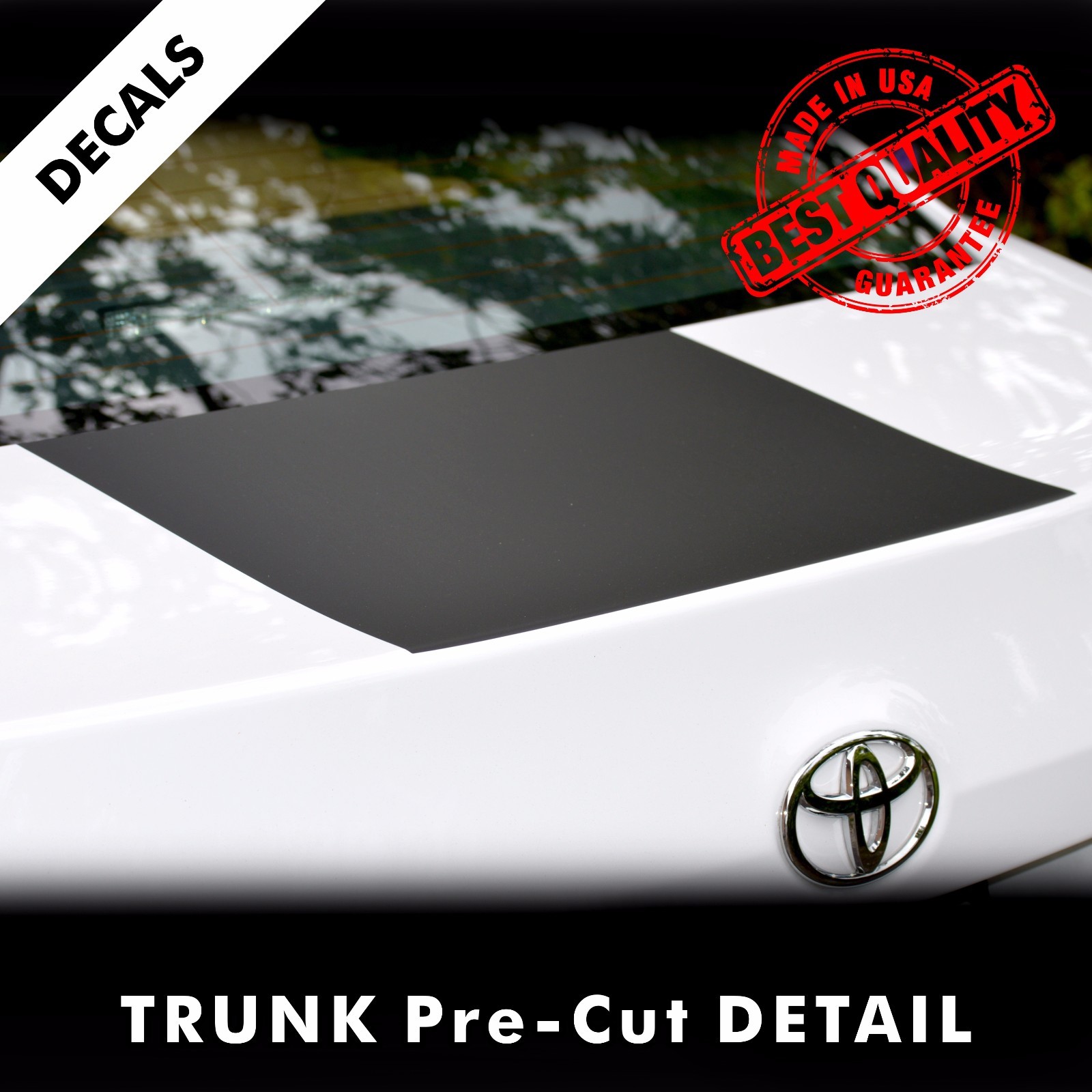 Toyota Corolla LE Pre-Cut Center Racing Stripes Decal Vinyl Set 2015 to 2017 |42