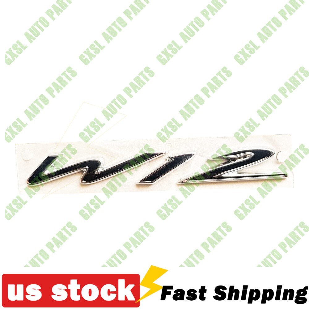 For Bentley Continental Flying spur GTC “W12” Sticker OEM 3W8853675D
