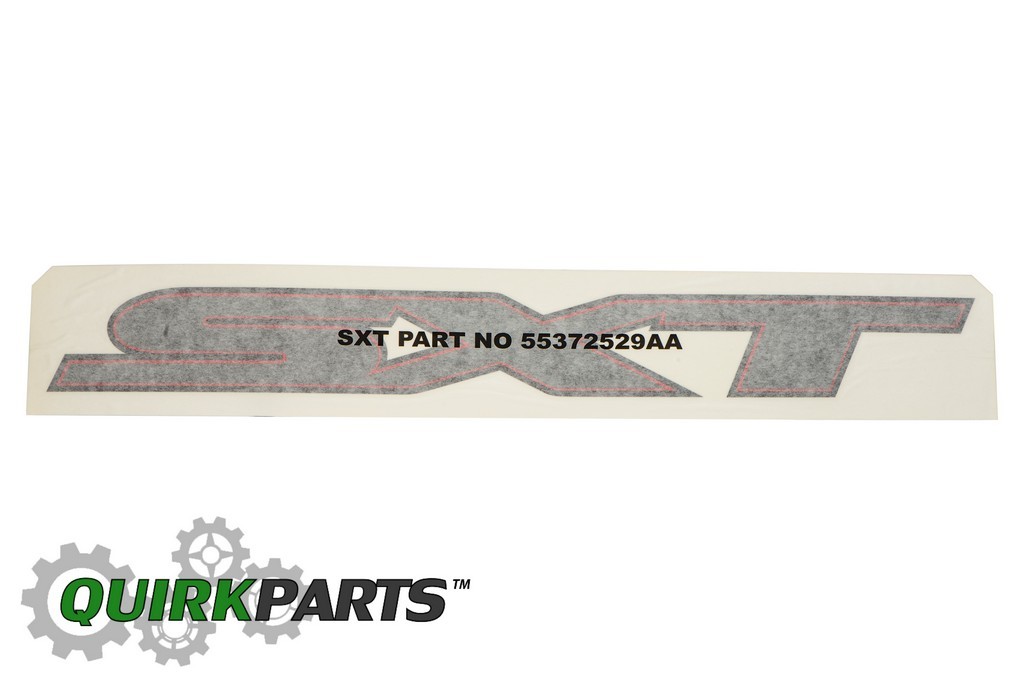 2007-2008 DODGE RAM 1500 SXT DECAL EMBLEM BADGE OEM MOPAR GENUINE 55372529AA