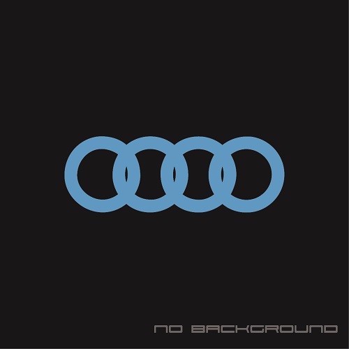 Audi Rings decal Sticker EURO Racing mod A4 S4 S3 TT R8 A6 Q5 Q7 Q3 TTRS Pair