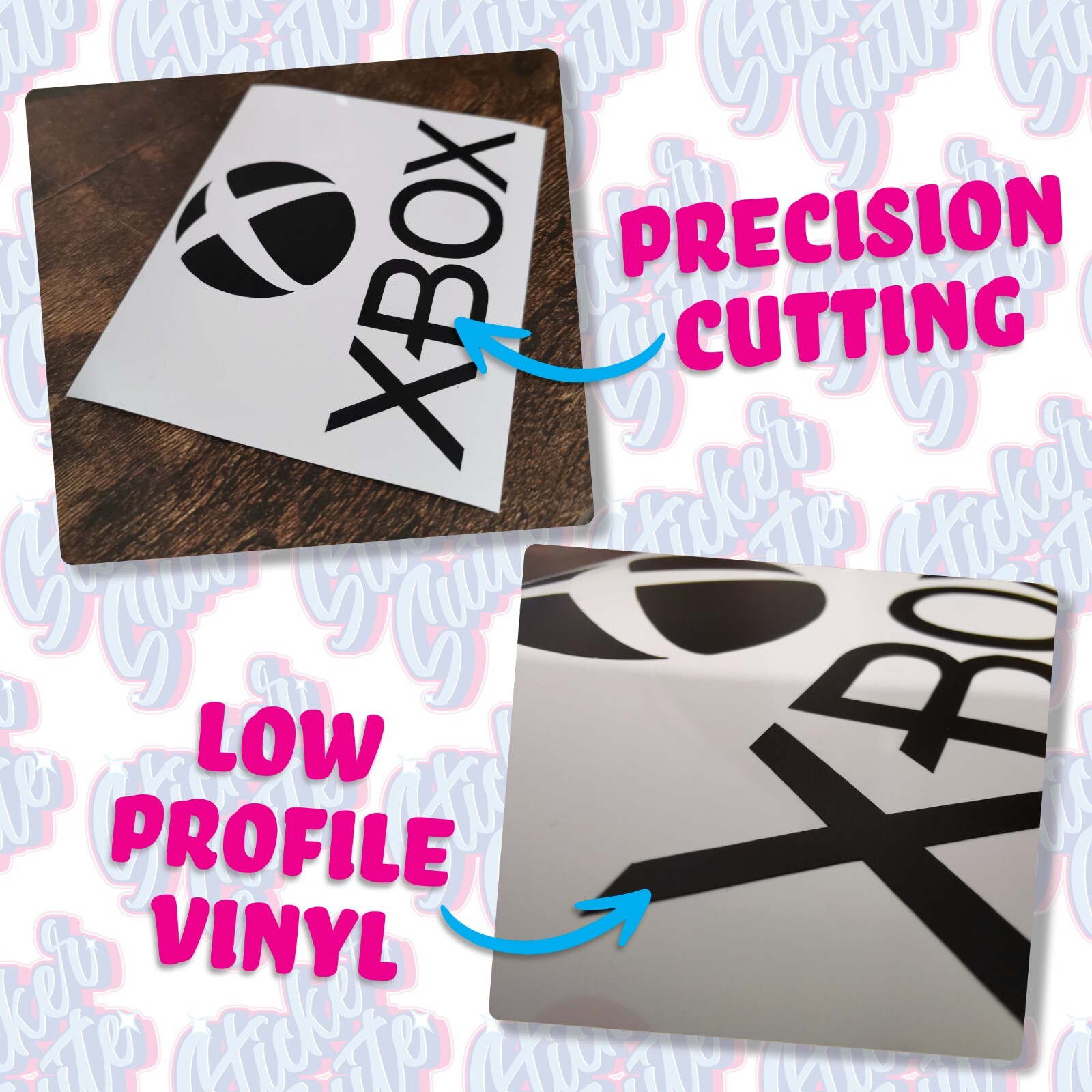 MONSTER Decal – Choose Your Size and Colour!