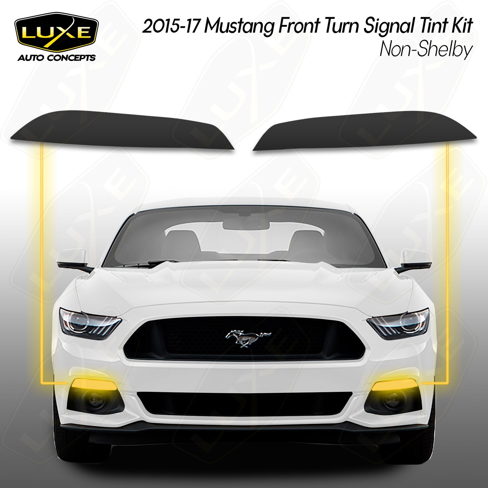Luxe Auto Concepts 2015-17 Mustang Front Blinker Tint Kit
