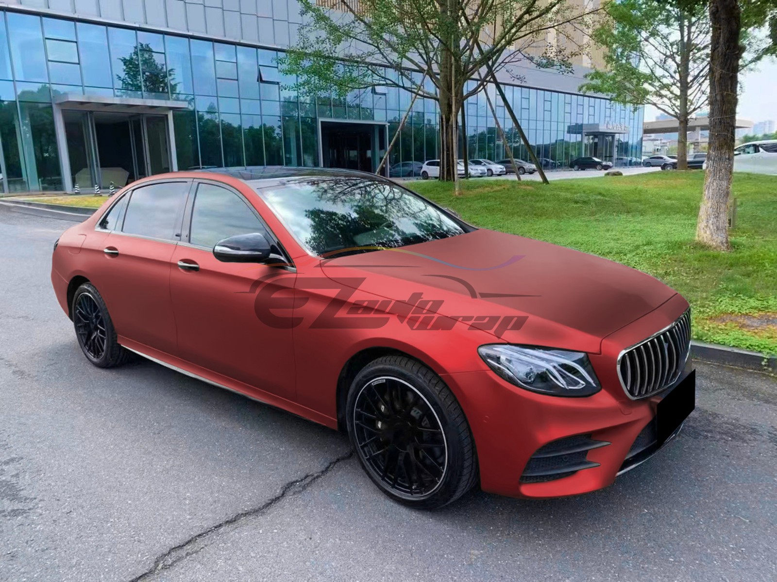 TPU Color Matte Romanee Red PPF Paint Protection Film Dry Wet Apply Vinyl Wrap