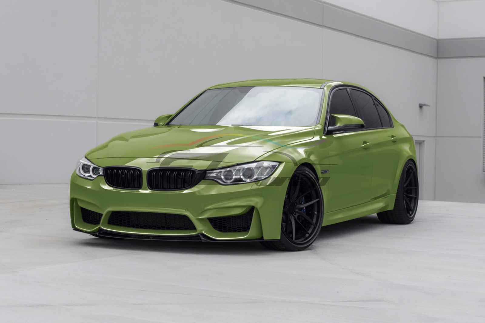 ESSMO PET Super Gloss Racing Green Car Vehicle Vinyl Wrap Decal Sheet Like Paint