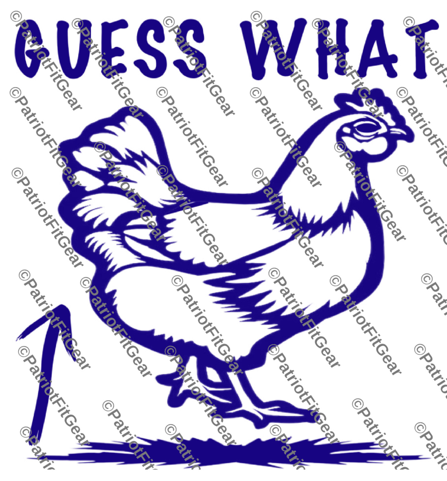 Chicken,Guess What Chicken Butt, Fowl, Poultry Farm, Hen,Pullet,Vinyl Decal