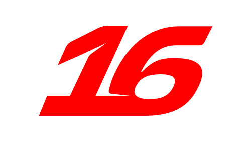 Charles Leclerc 2026 “16” Font Ferrari Red Formula 1 F1 Car Decal Stickers