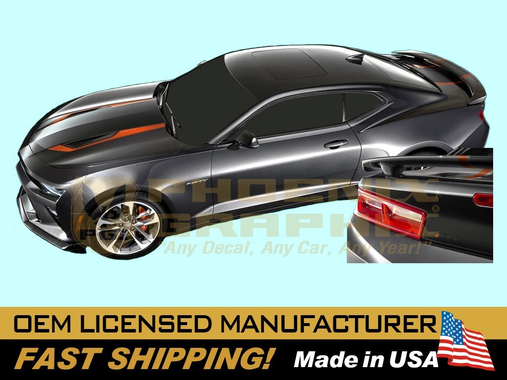 2017 Camaro 50th Anniversary (H50) Stripe Decal Graphic COMPLETE!