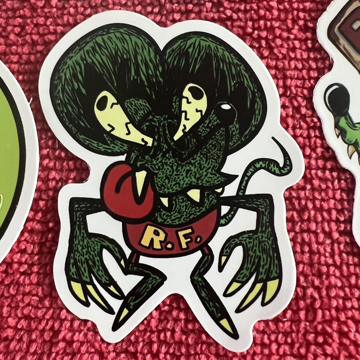 🔥 8 Rat Fink Mouse Ed Big Daddy Roth Hot Rod Art Vinyl Decal Sticker Car Truck