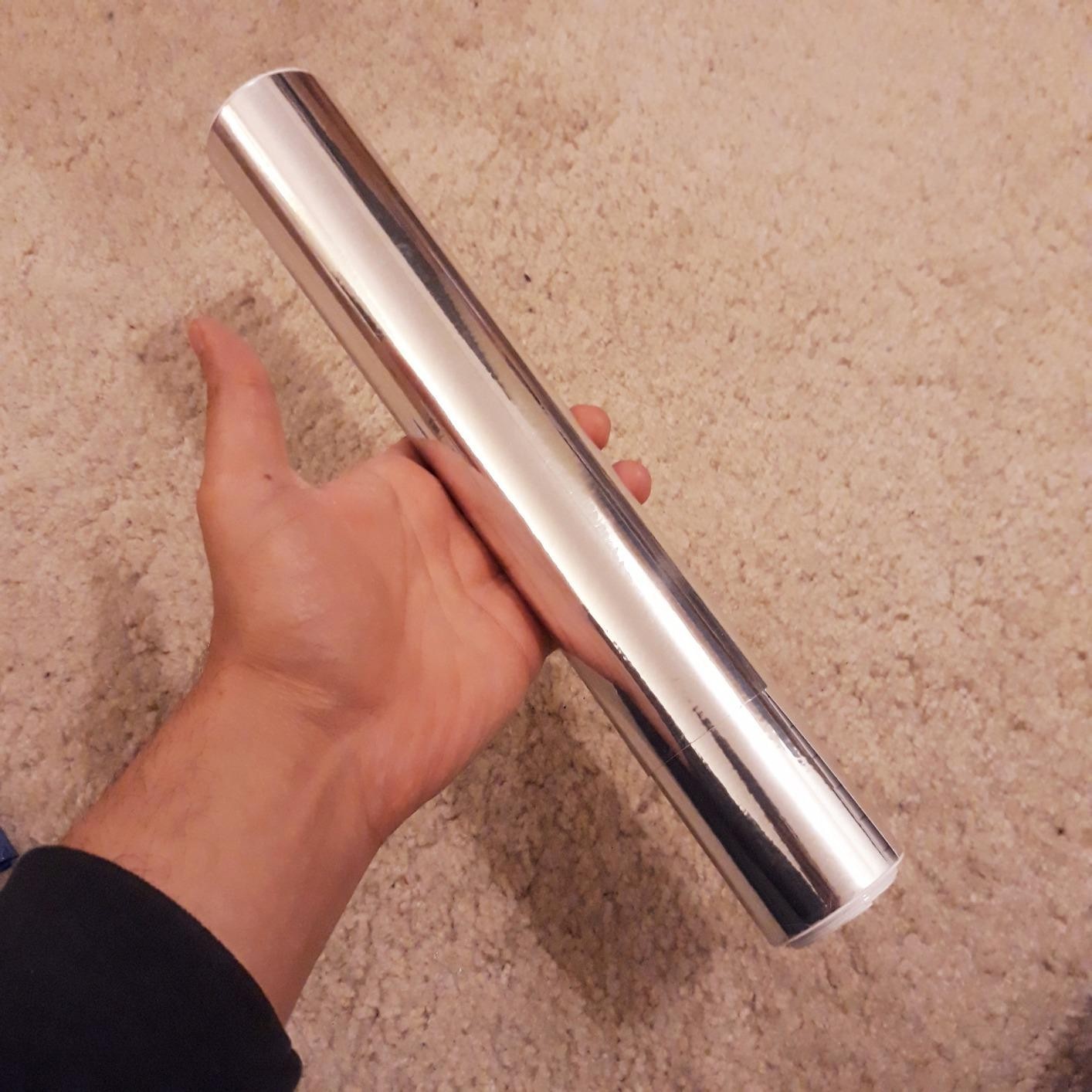 12″x78″ Chrome Mirror Silver Vinyl Wrap Sticker Decal Film Sheet Self-Adhesive