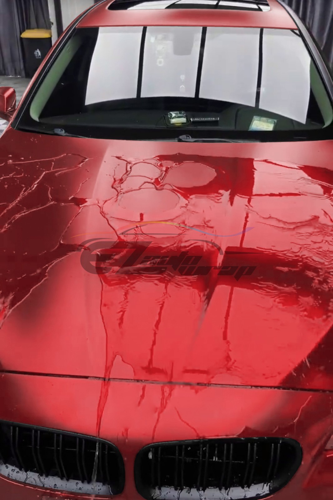 TPU Color Matte Romanee Red PPF Paint Protection Film Dry Wet Apply Vinyl Wrap