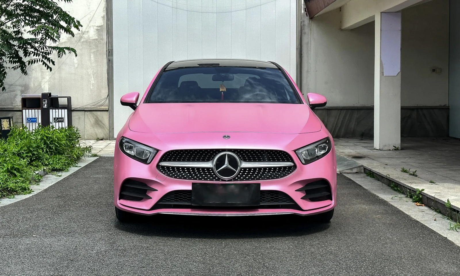 Milliotone Satin Metallic Light Pink Premium Vinyl DIY Custom Car Wrap