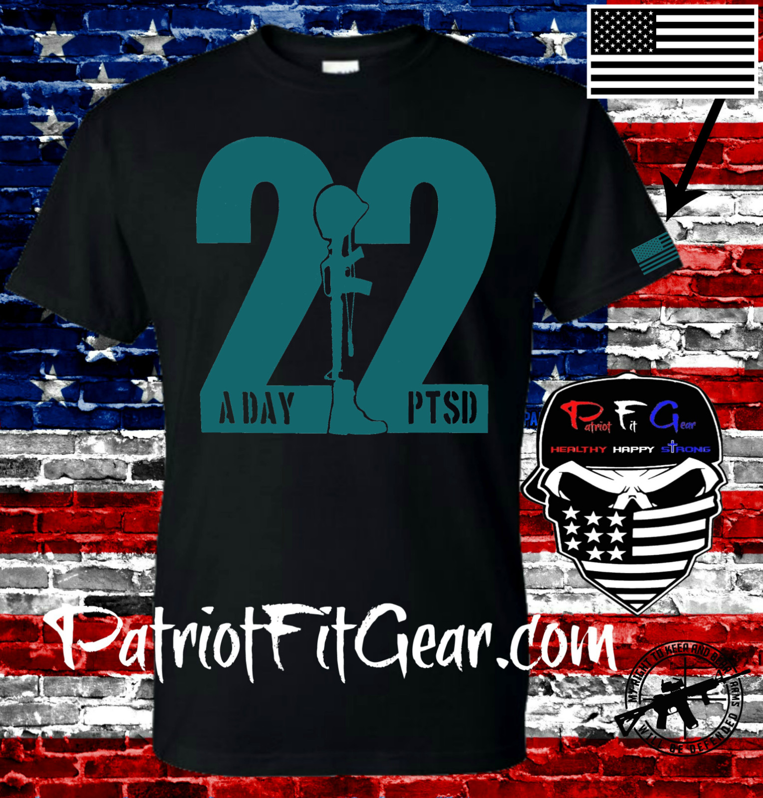 PTSD The War Within,Veteran 22,Suicide Awareness,Support Our Troops,Vinyl Decal