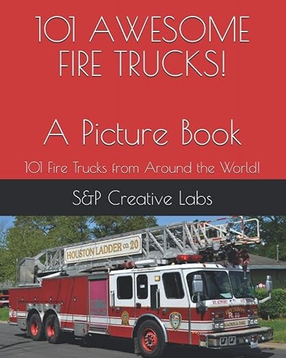 FIRE TRUCKS BOOK,BEST SELLER, NEW,BARGAIN,2