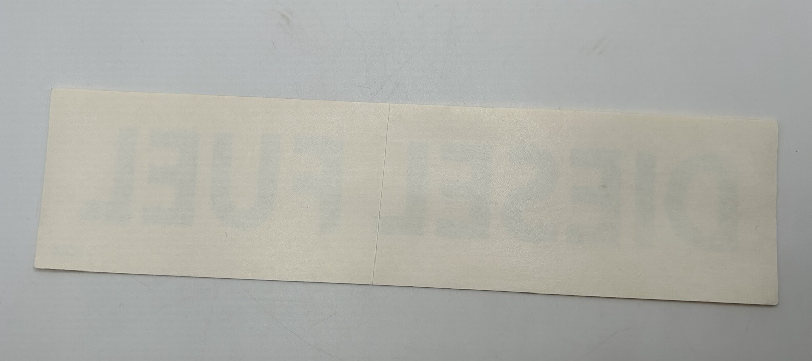 6x Diesel Fuel Vinyl Decals / Gas Stickers / Labels Fuel Door Label Emblems