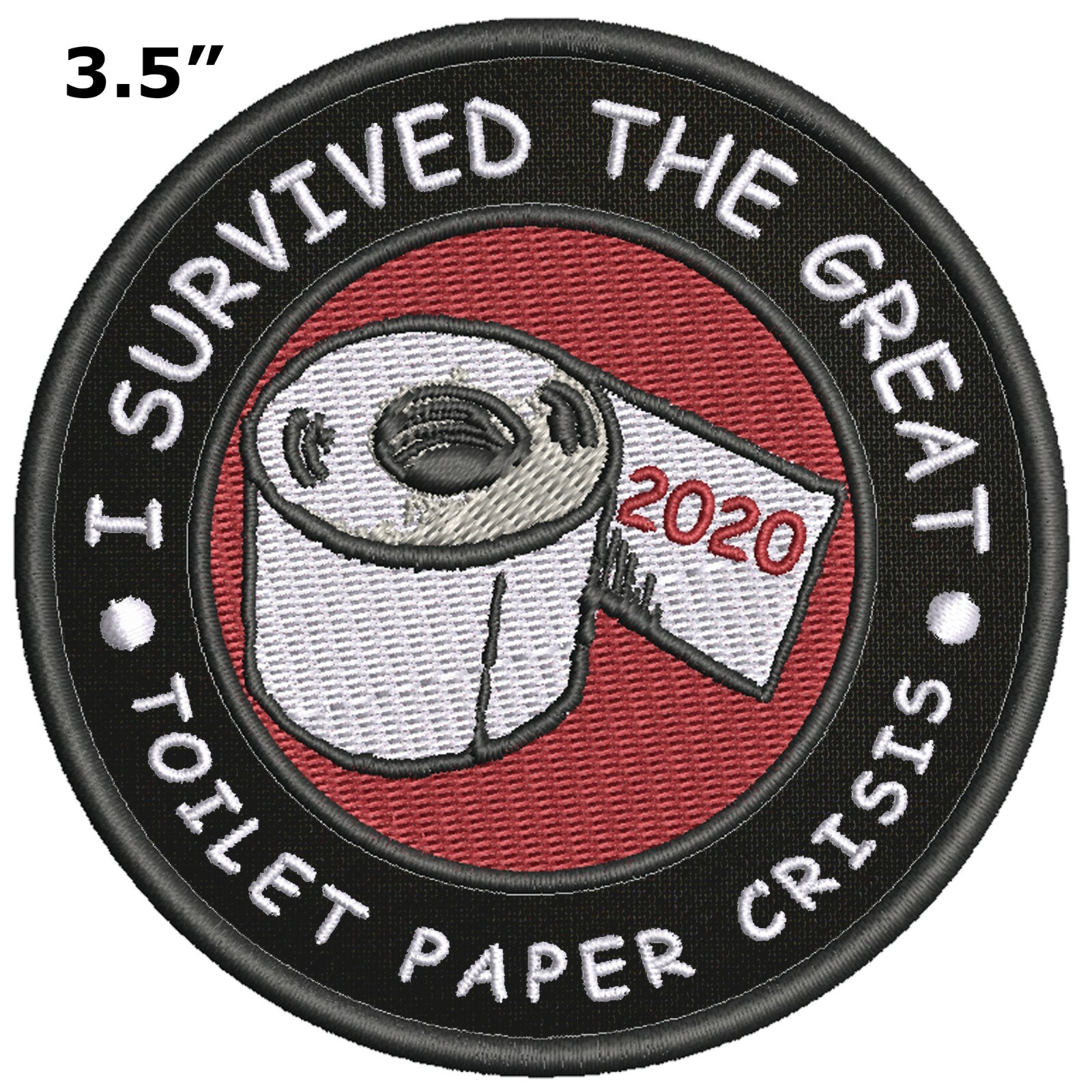 I SURVIVED GREAT TOILET PAPER CRISIS Car Truck Window Bumper Vinyl Sticker Decal
