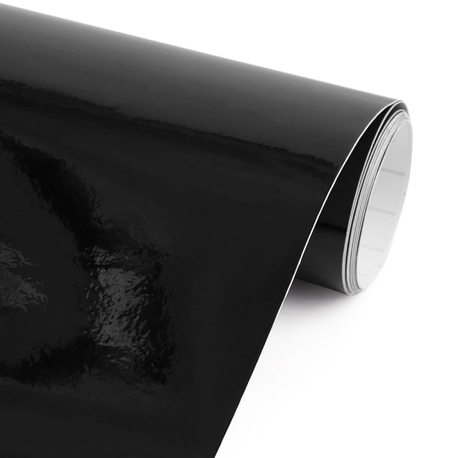 Gloss Black Bubble Free Self Adhesive Car Vinyl Film Sticker Decal 152cm x 60cm
