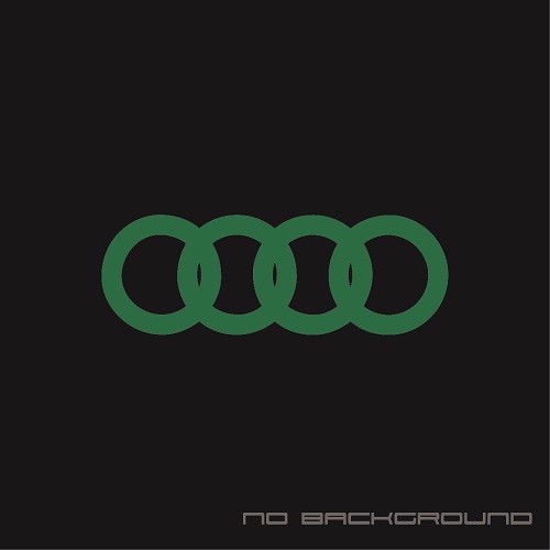 Audi Rings decal Sticker EURO Racing mod A4 S4 S3 TT R8 A6 Q5 Q7 Q3 TTRS Pair