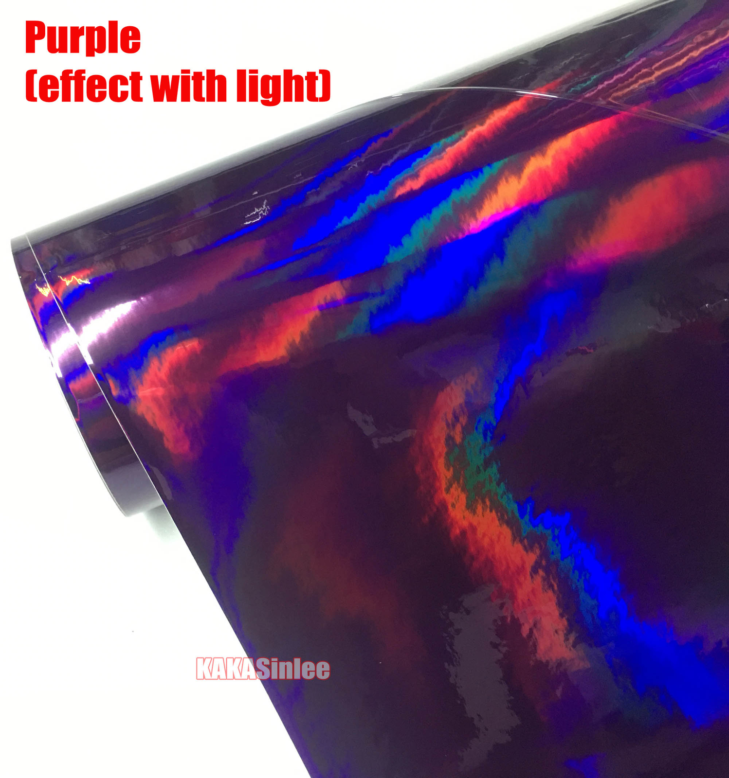 Bubble Free Glossy Laser Chrome Chameleon Mirror Car Vinyl Wrap Decal Sticker US