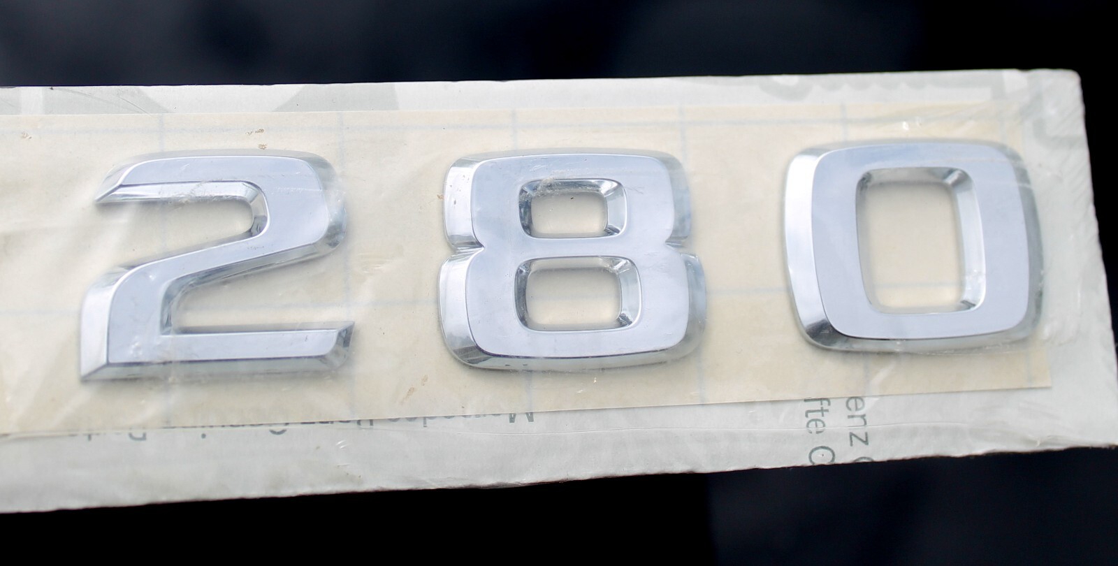 New 2006-2013 Mercedes-Benz C__280 Chrome Letter Emblems 2098170615 C209
