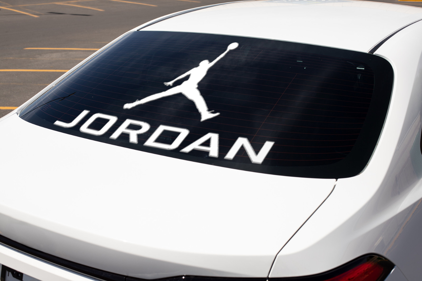 Michael Jordan Jump Man Logo Decal Basketball Sticker