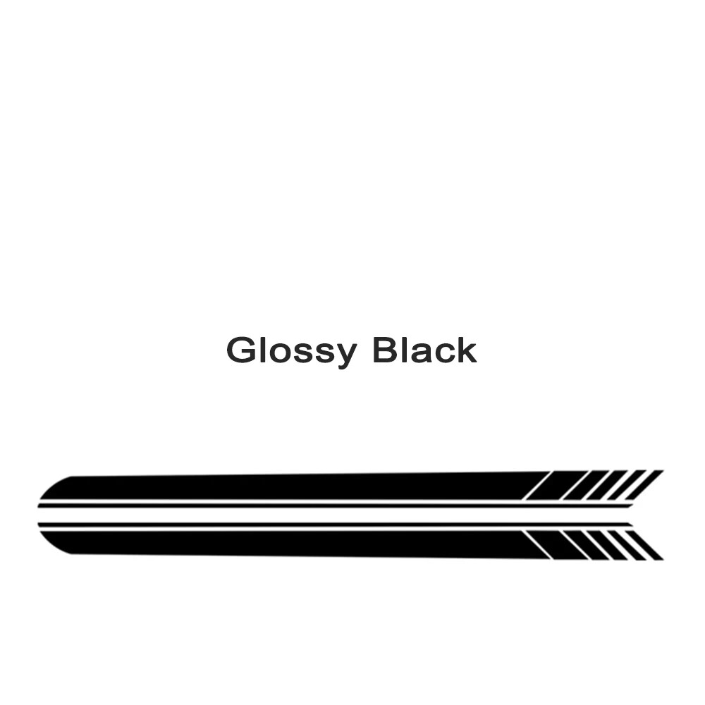1set Car Skirt Stripes Decal Kit For Mercedes Benz GLE GLK ML