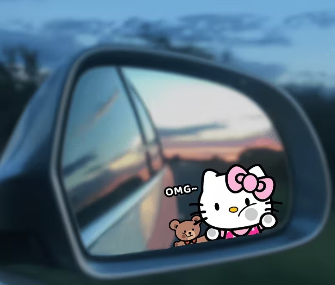 HELLO KITTY DECAL STICKER TRUCK VEHICLE WINDOW WALL CAR Free Shipping