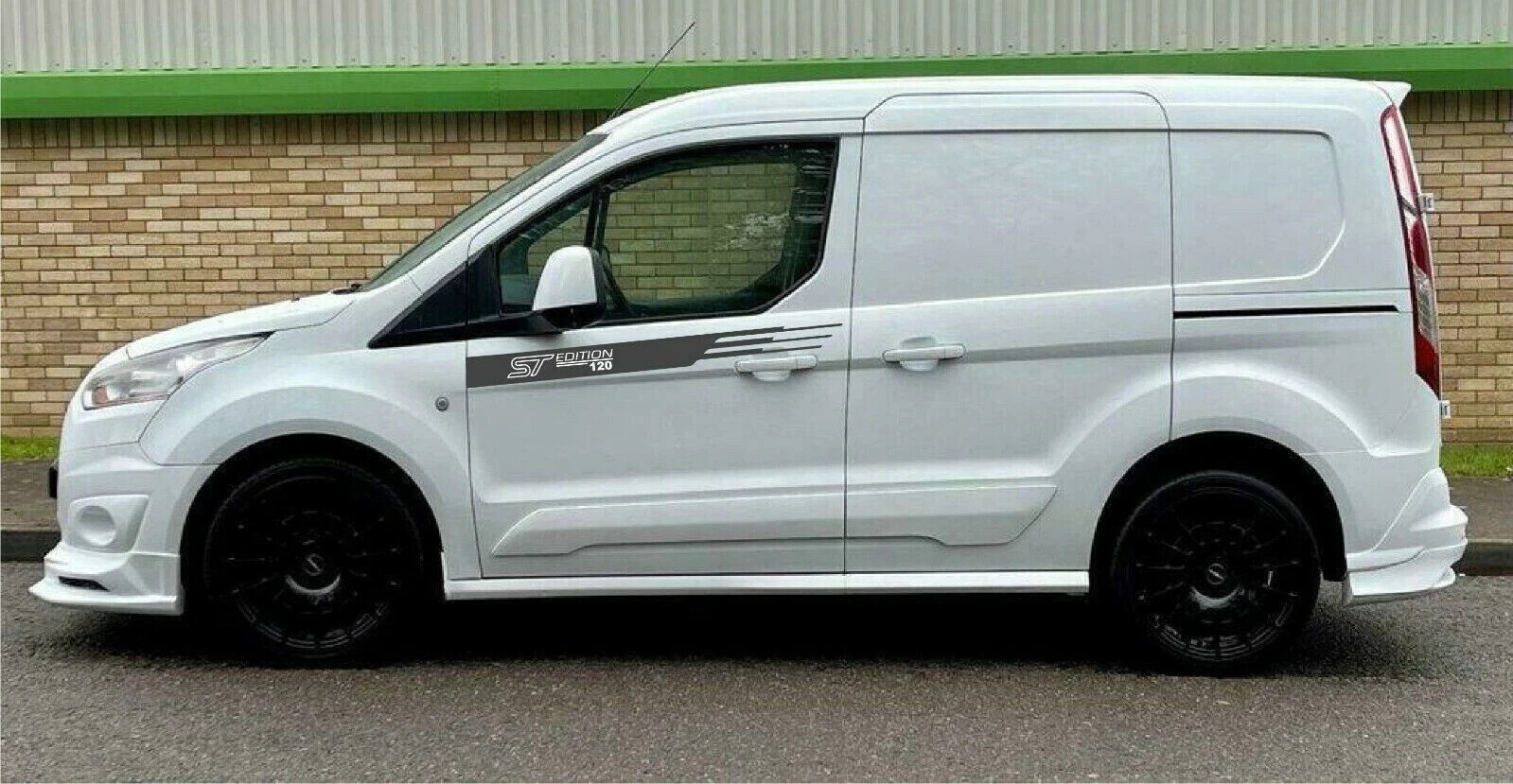 Fits Ford Transit Connect Wing Decals Side Stripe Vinyl Graphics Stickers