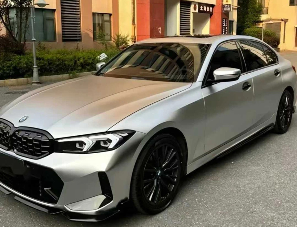 65FT x 5FT Metallic Matte Satin Chrome Vinyl Car Wrap Sticker Bubble Free Silver