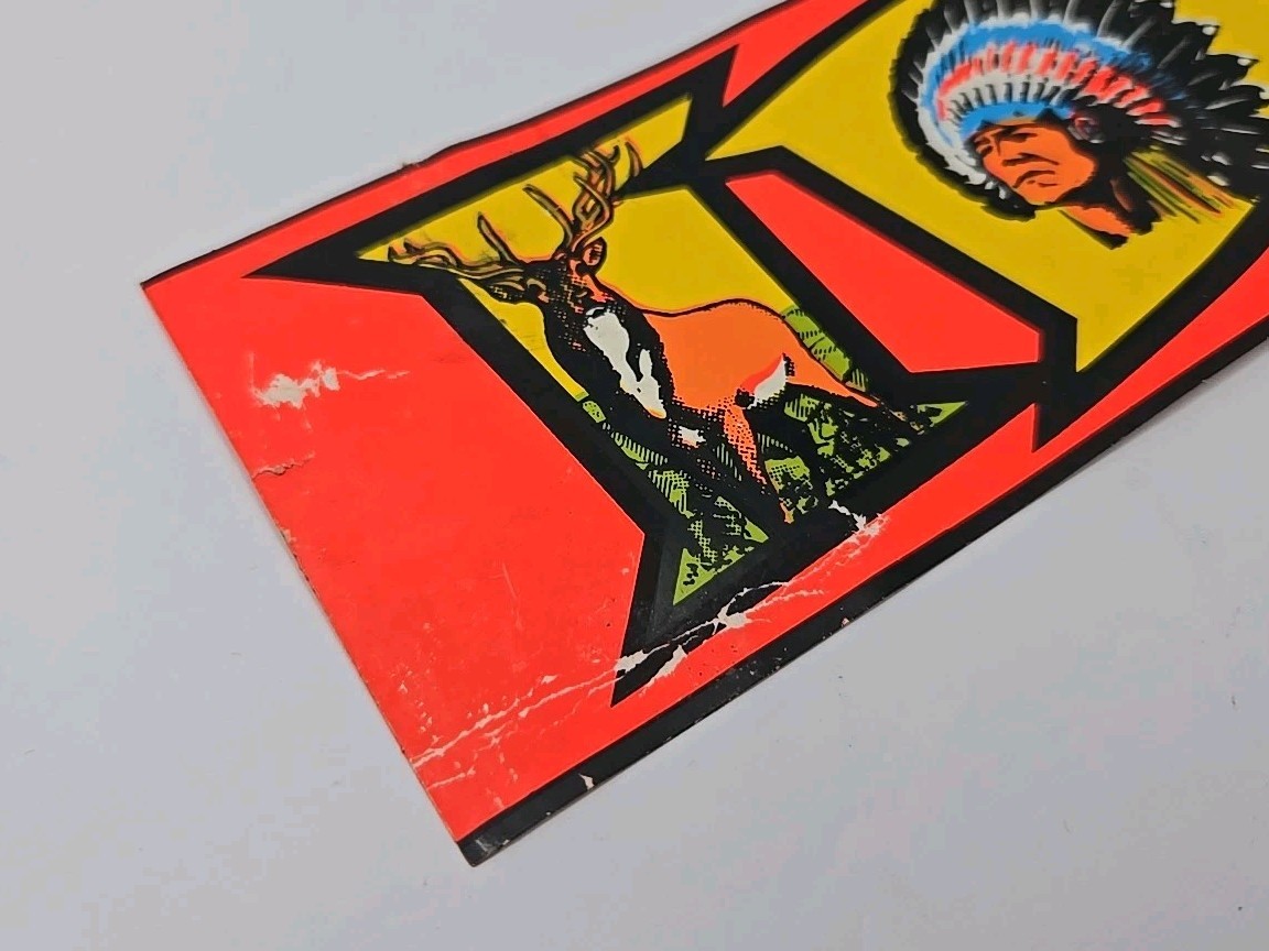 Vintage Idaho State Travel Bumper Sticker Decal 14.5 x 3 Inch Rare