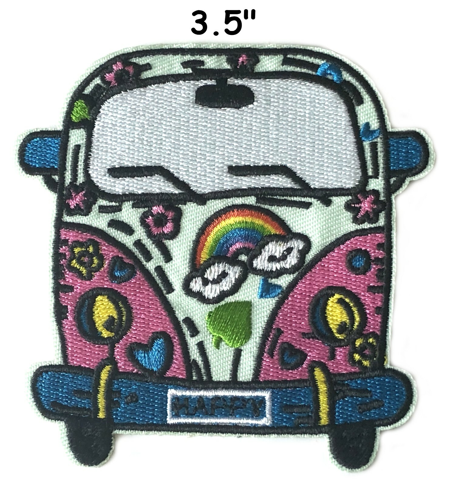 Woodstock Peace Music Fest Hippie Van Car Truck Window Bumper Sticker Decal